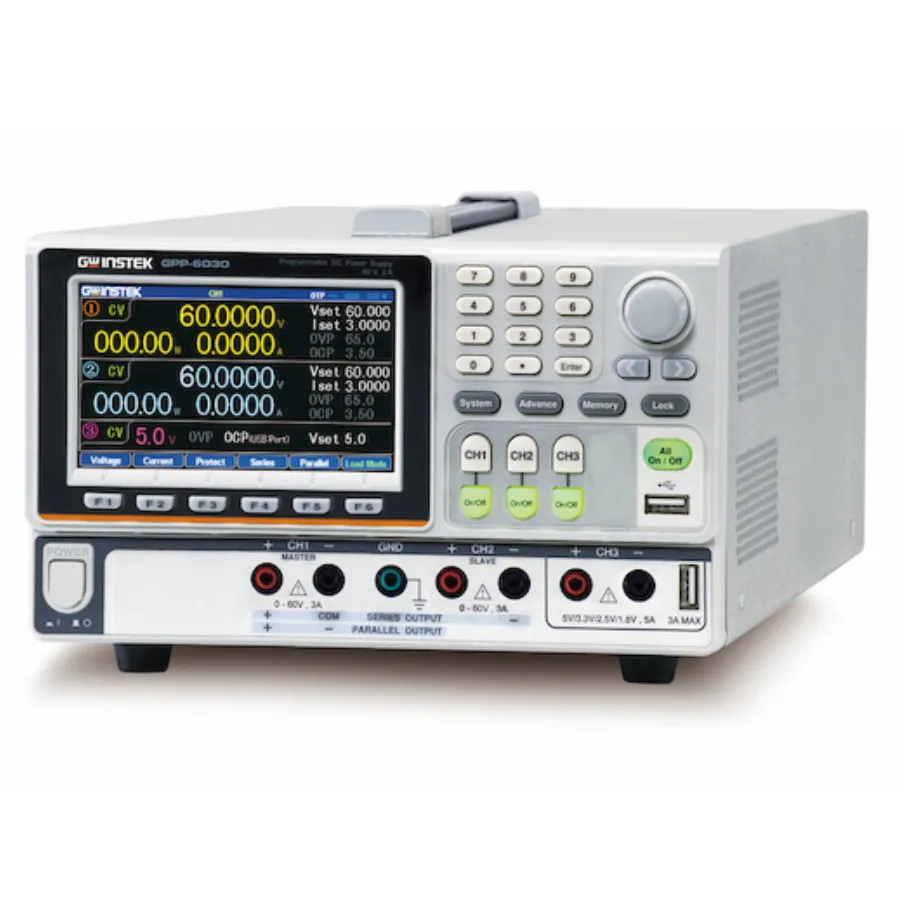 Alimentatrice à courant continu GW Instek GPP-6030 (GPIB)