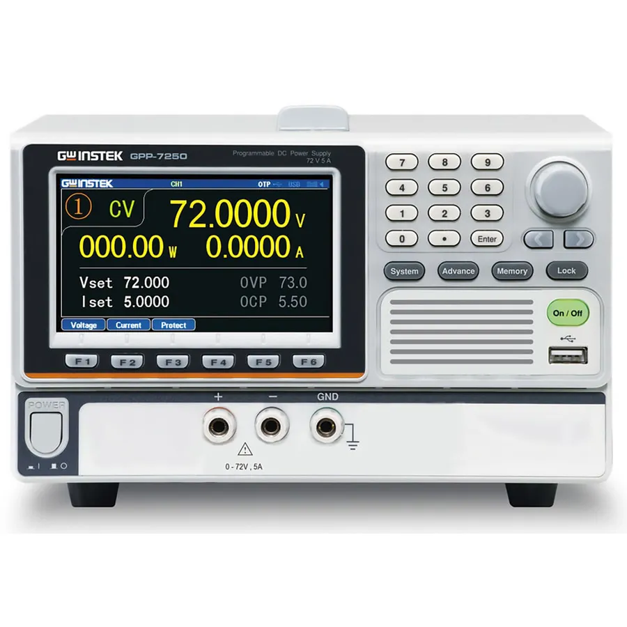 Alimentatrice à courant continu programmable GW Instek GPP-7250