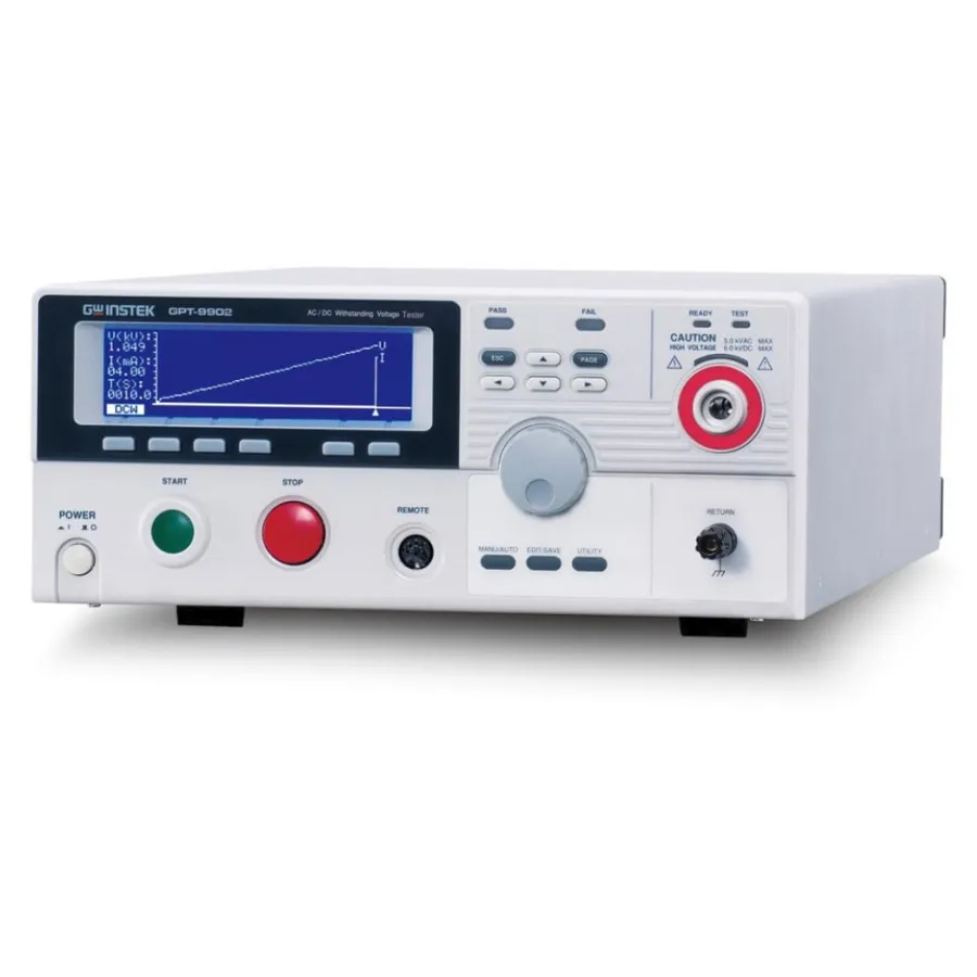 Testeur de tenue en tension CA/CC GW Instek GPT-9902A
