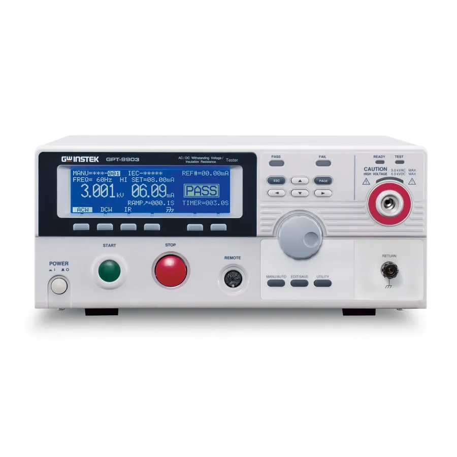 Testeur de sécurité électrique GW Instek GPT-9903A