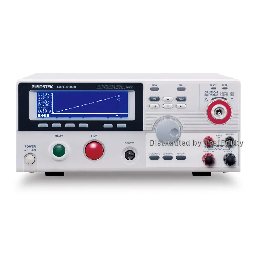 Testeur de sécurité électrique GW Instek GPT-9904