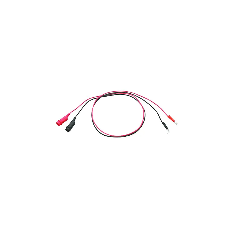Câble de test GW Instek GTL-104A, type U vers pince crocodile, 10A, 1m