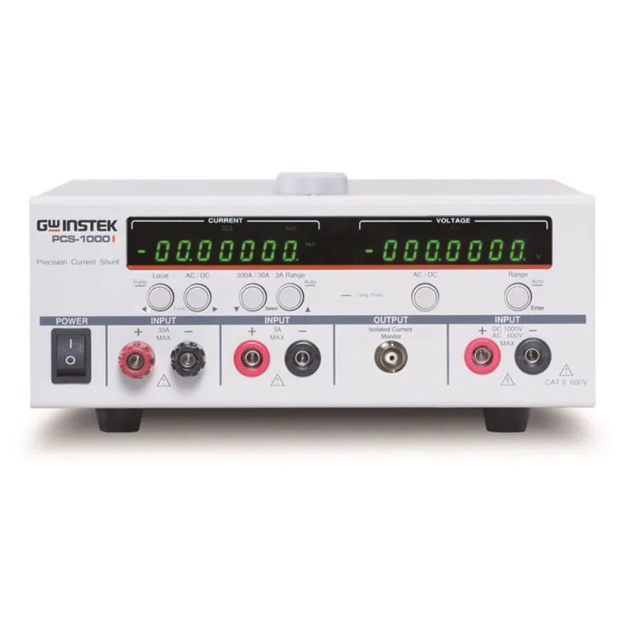 Shunt de Courant AC/DC GW Instek PCS-1000I