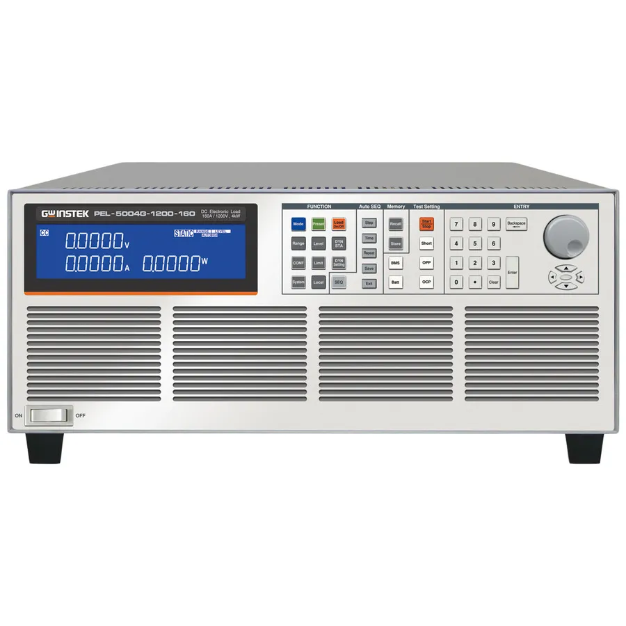 Charge de résistance électronique CC haute puissance GW Instek PEL-5004G-1200-160
