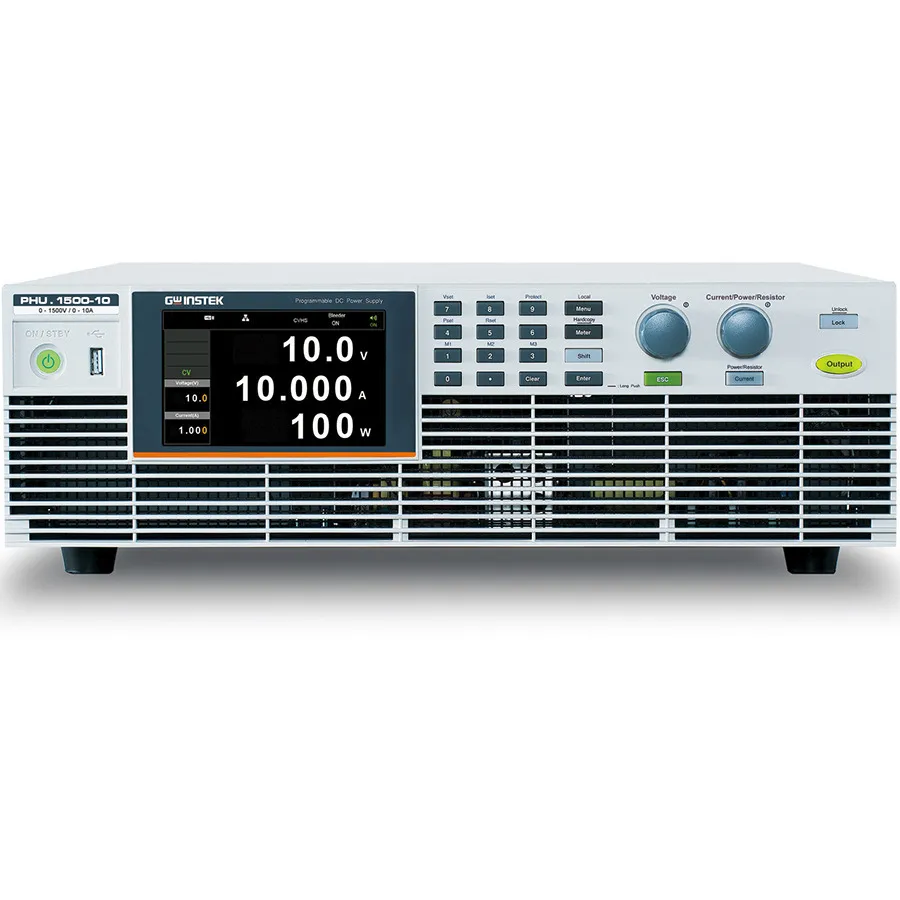 GW Instek PHU 1500-10-D Alimentation électrique CC programmable