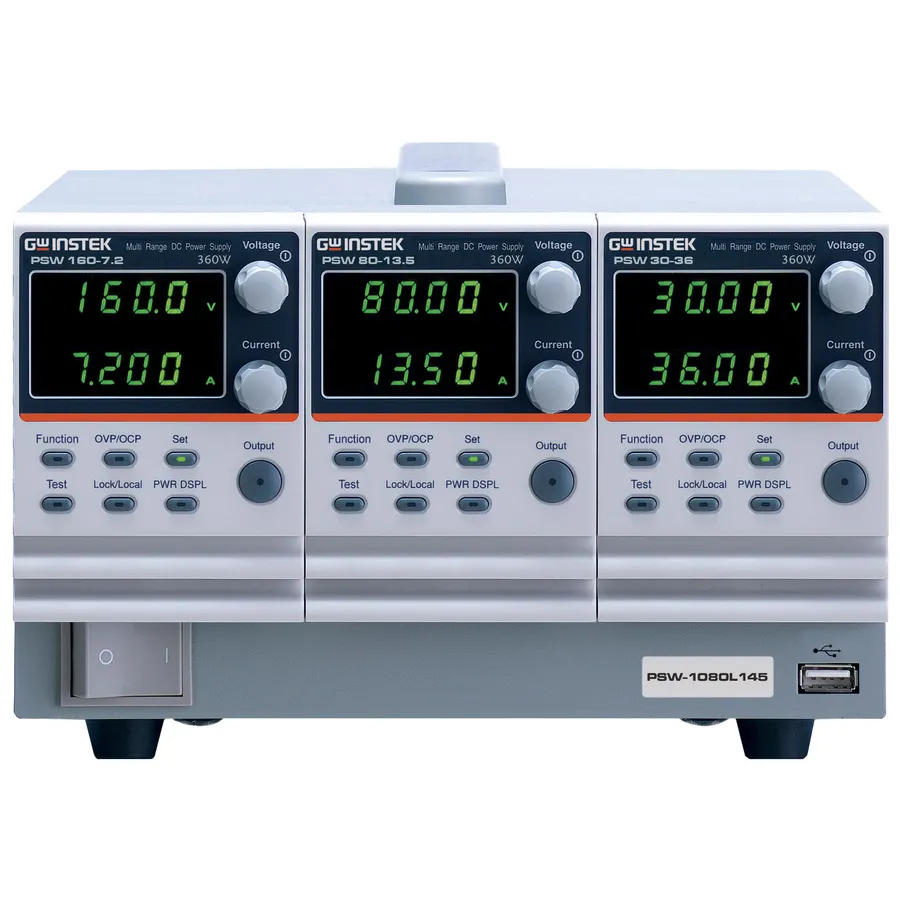Alimentation CC triple-canal programmable GW Instek PSW-1080H888