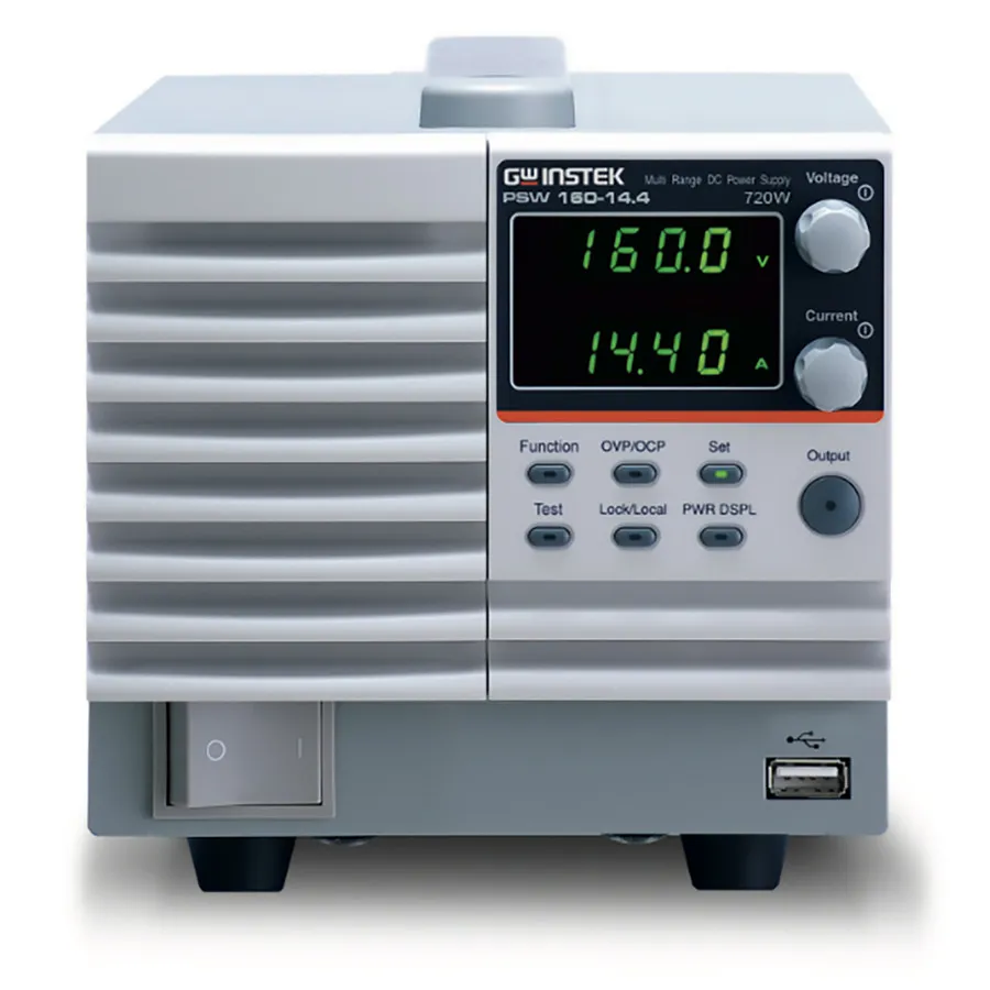 Alimentation CC programmable GW Instek PSW 160-14.4