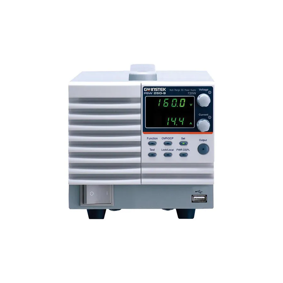 Alimentation CC programmable commutée GW Instek PSW 250-9