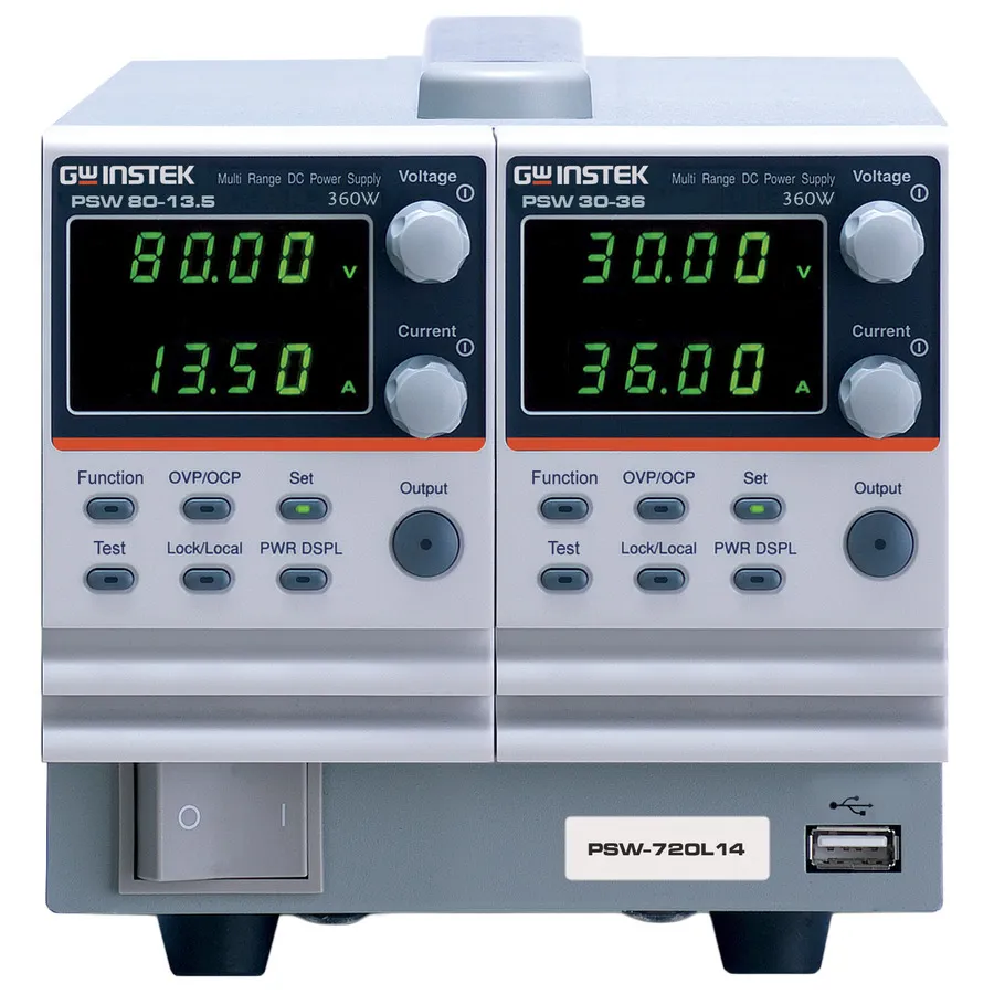Alimentation CC programmable GW Instek PSW-720H66