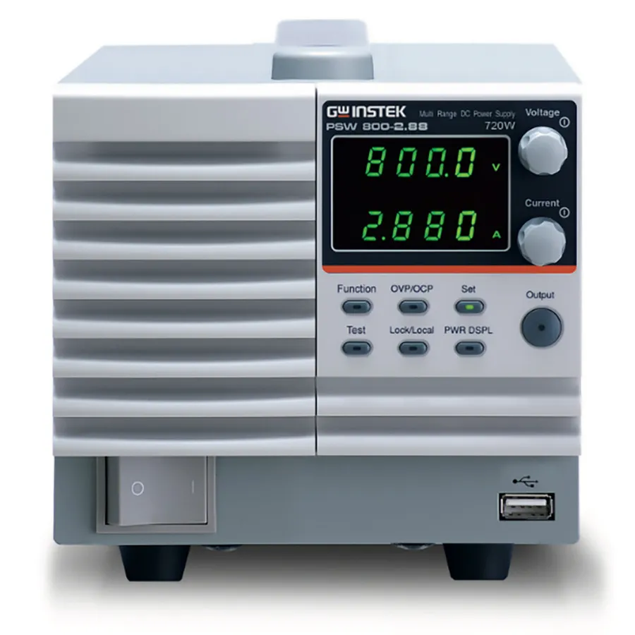 Alimentation CC Programmable GW Instek PSW 800-2.88