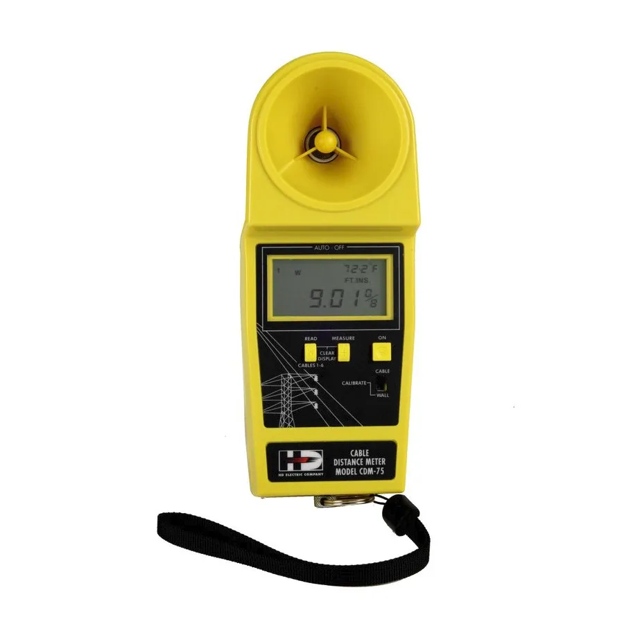 Télémètre de distance de câble HDE CDM-75