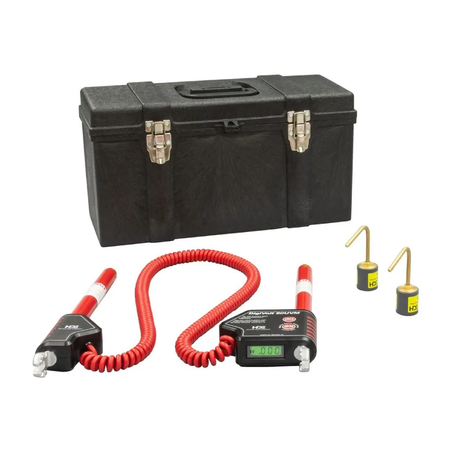 Voltmètre Numérique Double Bâton HDE DVM-80UVM