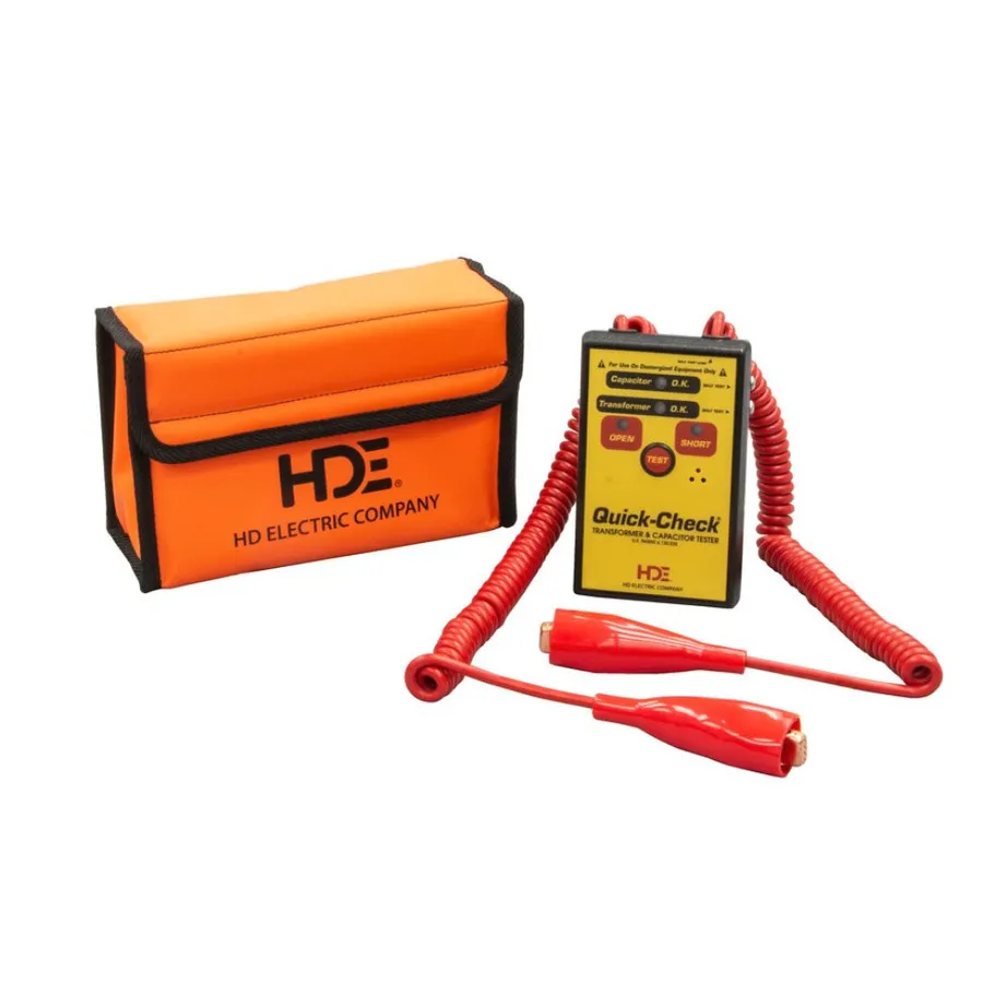 Testeur de transformateur et condensateur HDE QC-MAN-N