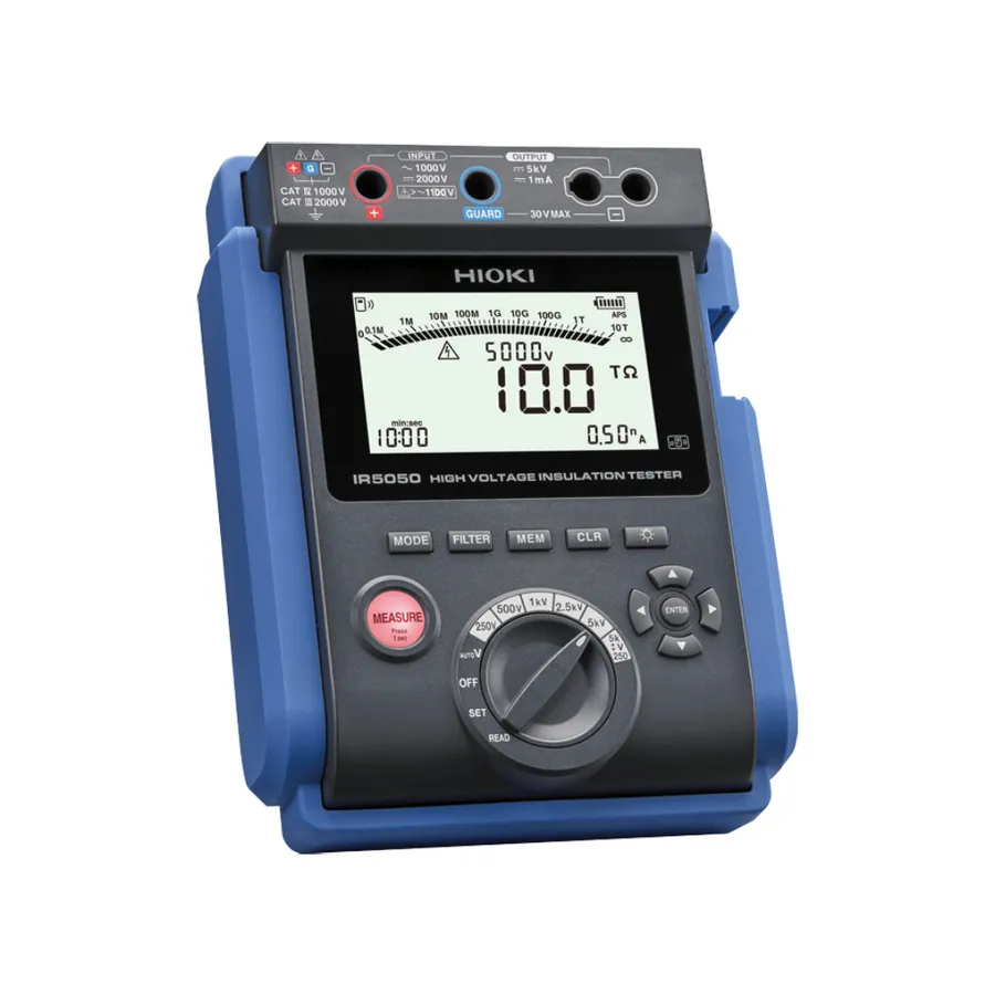 Testeur d'Isolement Haute Tension Hioki IR5050