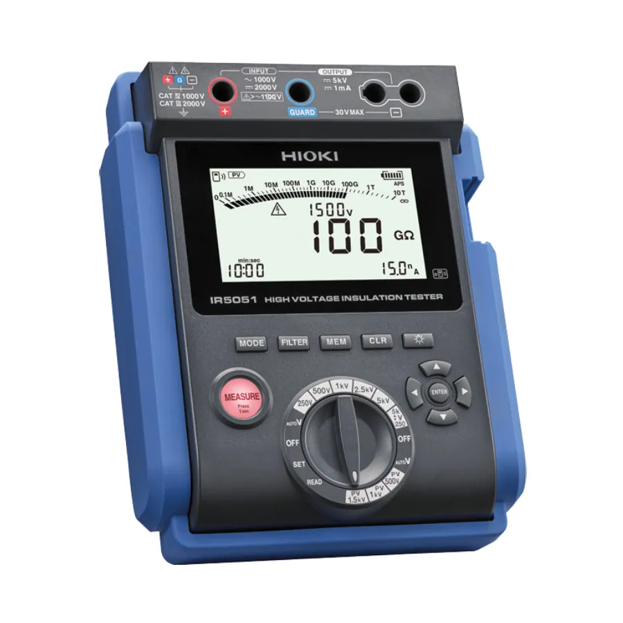 Testeur d'Isolement Haute Tension Hioki IR5051