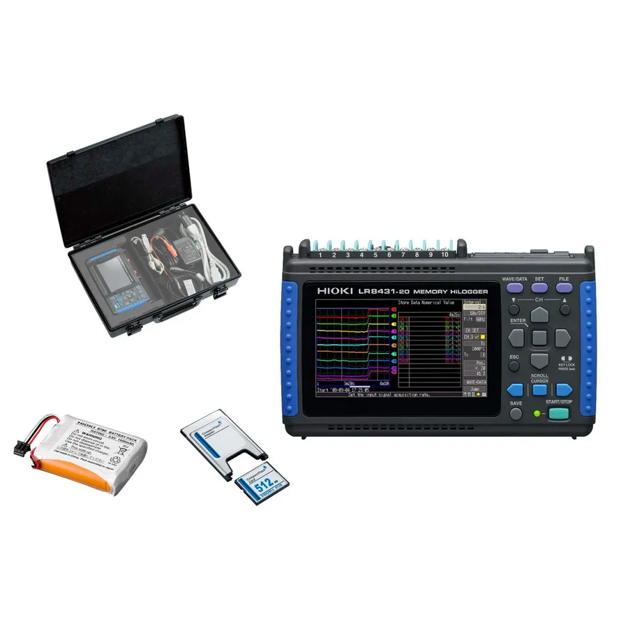 Hioki LR8431-20 PRO KIT Enregistreur de données
