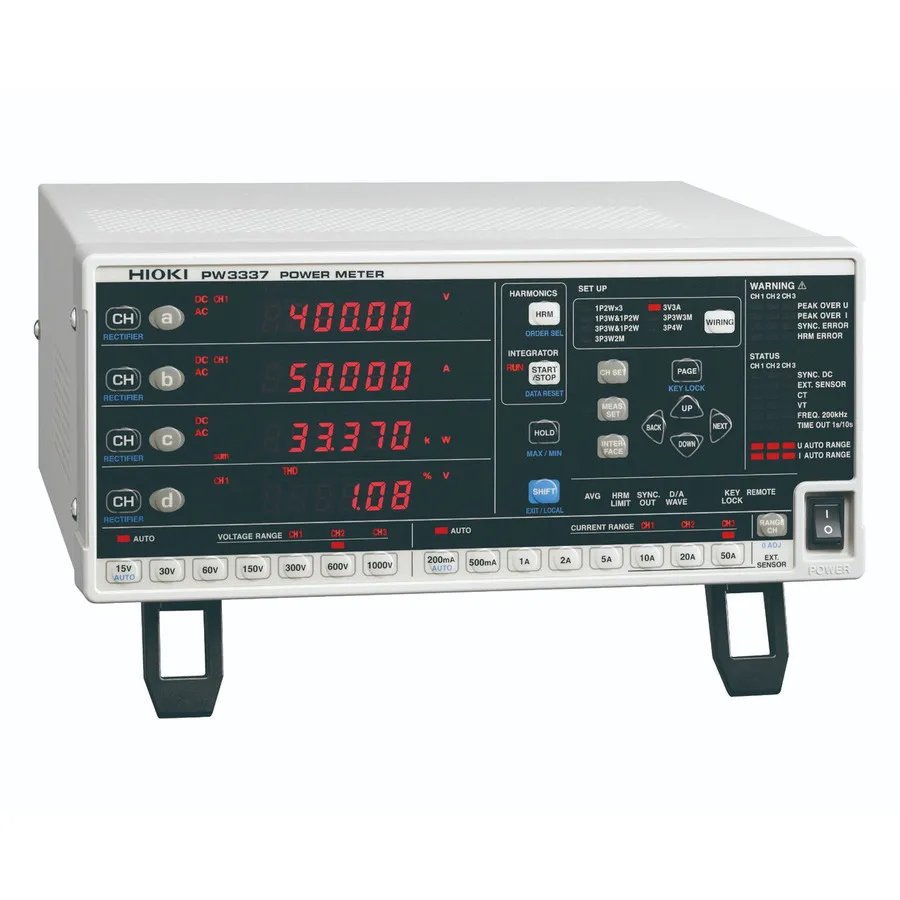Hioki PW3337-02 Wattmètre de puissance