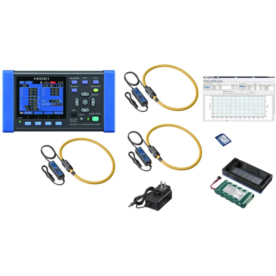 Analyseur de puissance Hioki PW3360-21/5000PRO-4IN