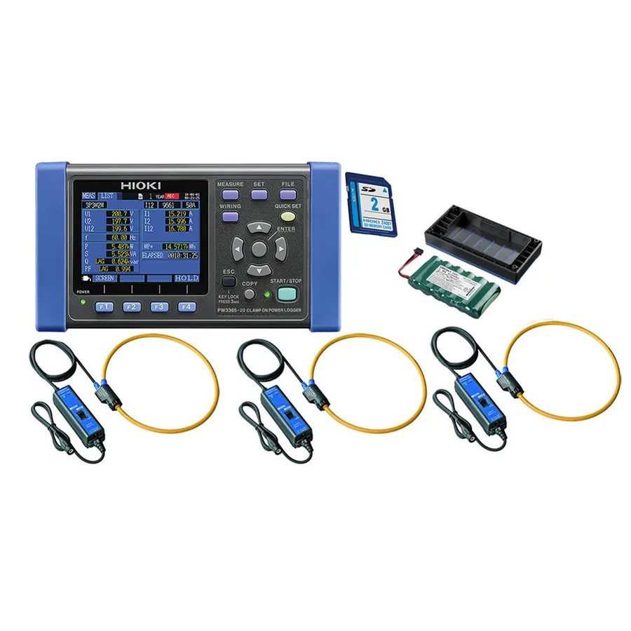 Enregistreur de puissance Hioki PW3365-20/5000Pro KIT