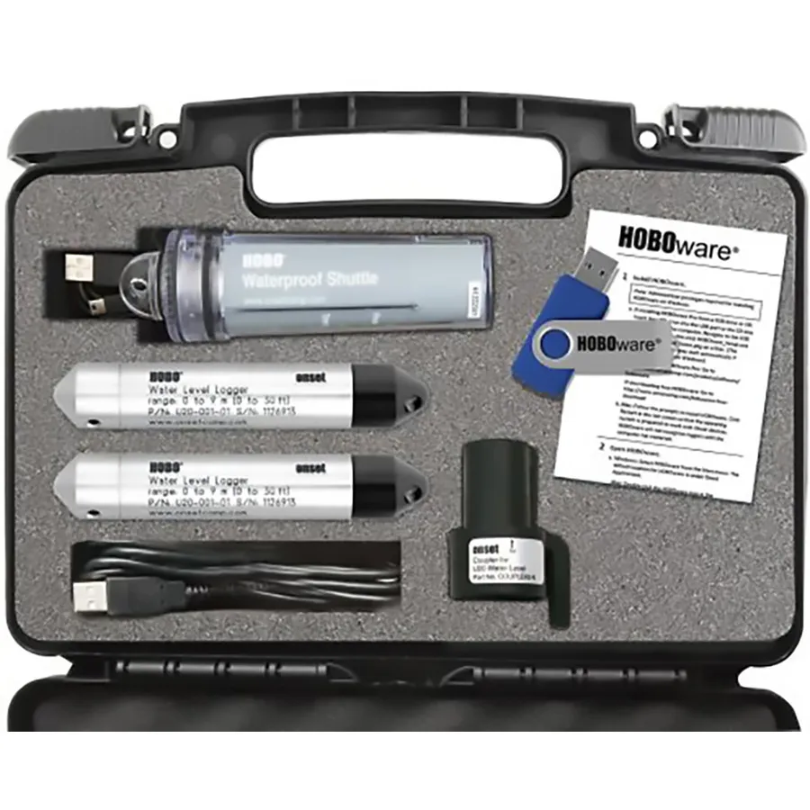 Kit HOBO by Onset KIT-D-U20-02 Enregistreur de données de niveau d'eau