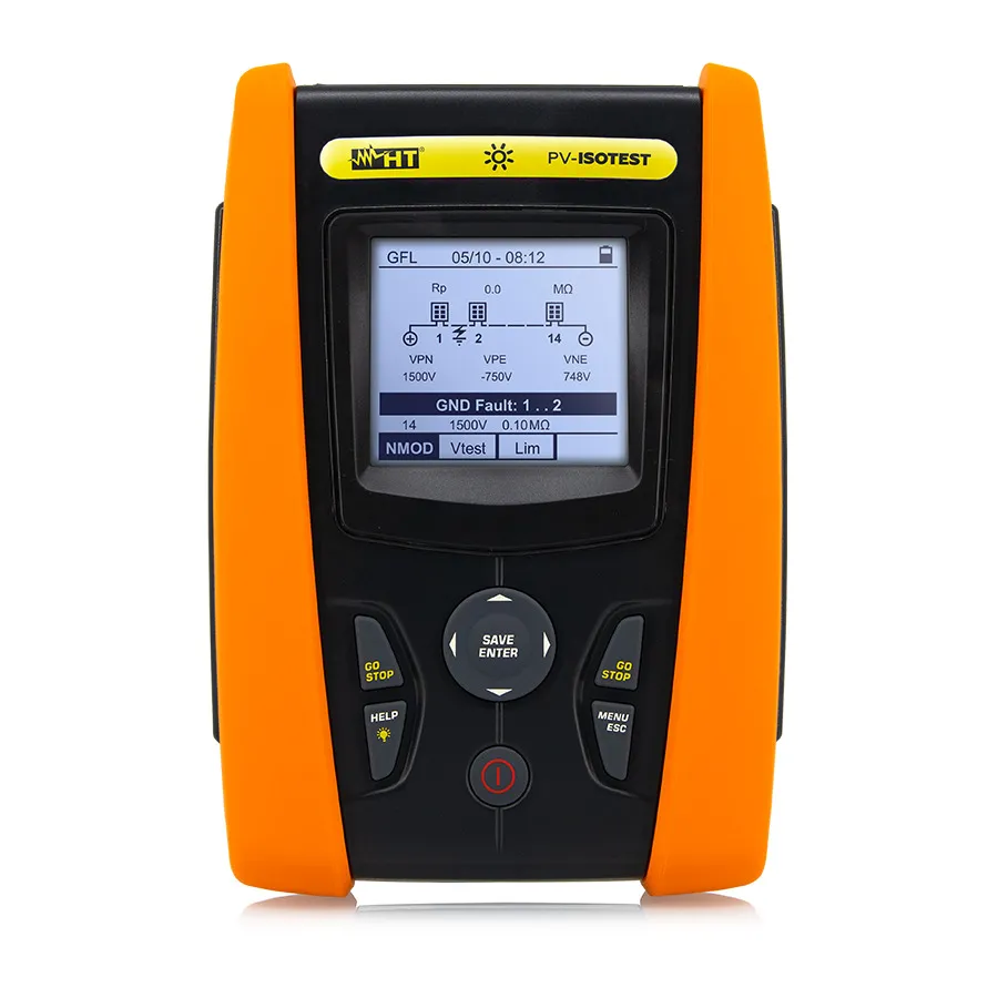 Testeur d'isolation et de continuité HT Instruments PV-ISOTEST