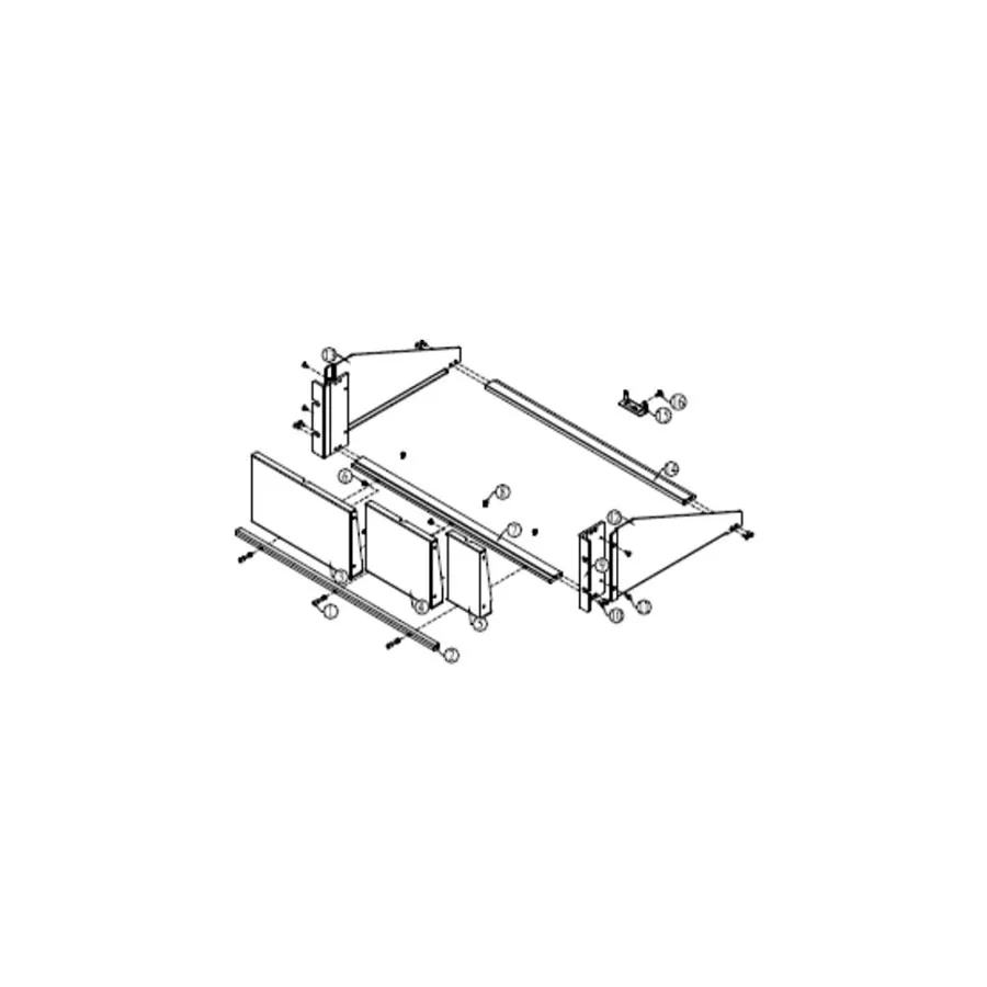 Keithley 2260B-RMK-EIA Kit de montage en rack