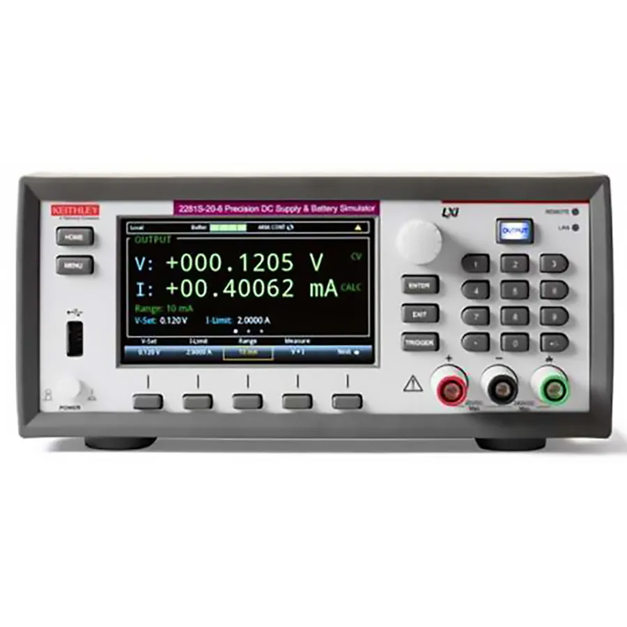 Alimentation CC et simulateur de batterie Keithley 2281S-20-6