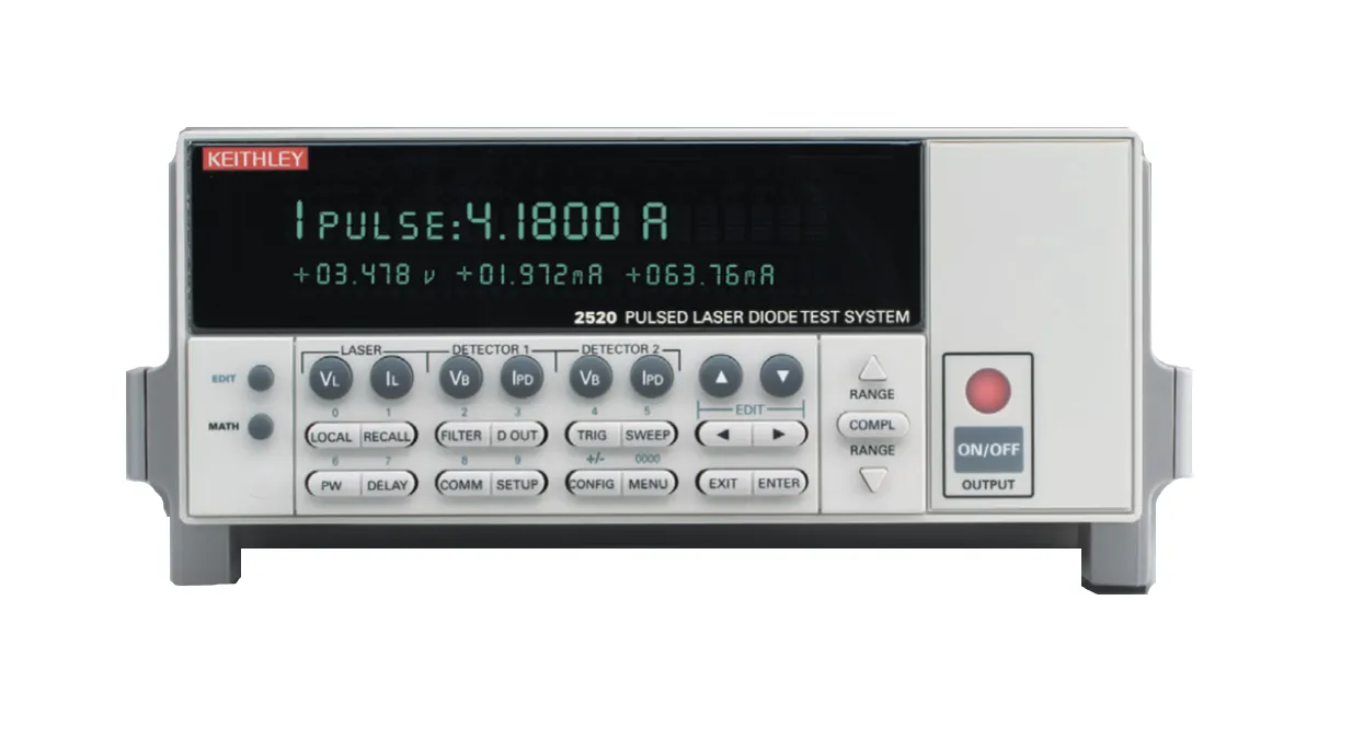 Système de test de diode laser pulsée Keithley 2520
