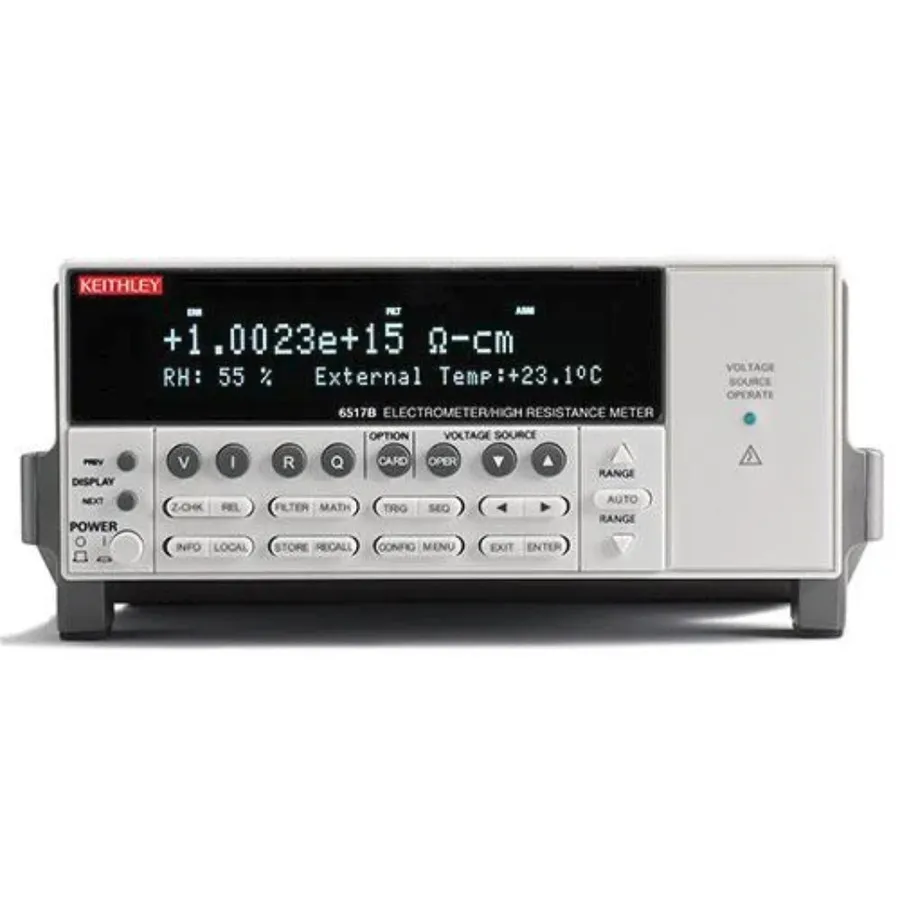 Électromètre/Mètre de Haute Résistance Keithley 6517B