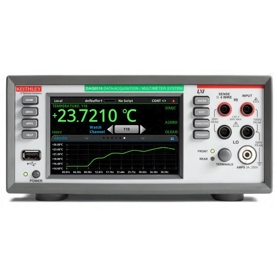 Système de précision d'acquisition de données Keithley DAQ6510