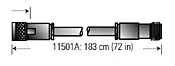 Câble de port de test Keysight 11501A