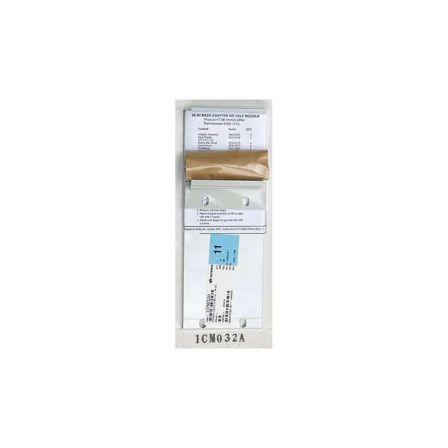Keysight 1CM032A Kit de Bride de Montage en Rack 88.1mm H (2U)