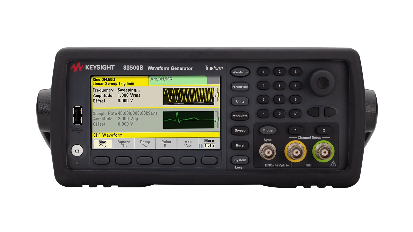 Générateur de formes d'onde Keysight 33509B