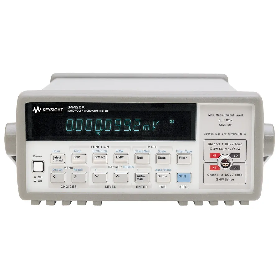 Mètre nanovolt/micro-ohm Keysight 34420A