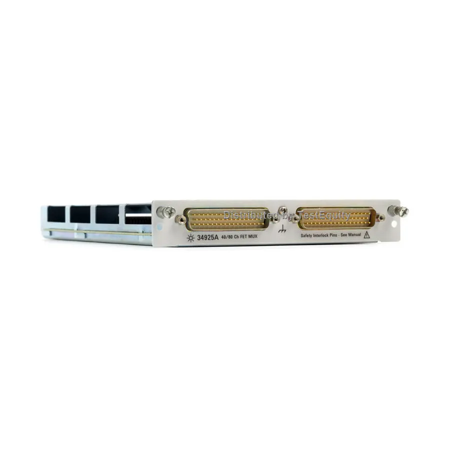 Multiplexeur FET Keysight 34925A 40/80 Canaux Optiquement Isolé