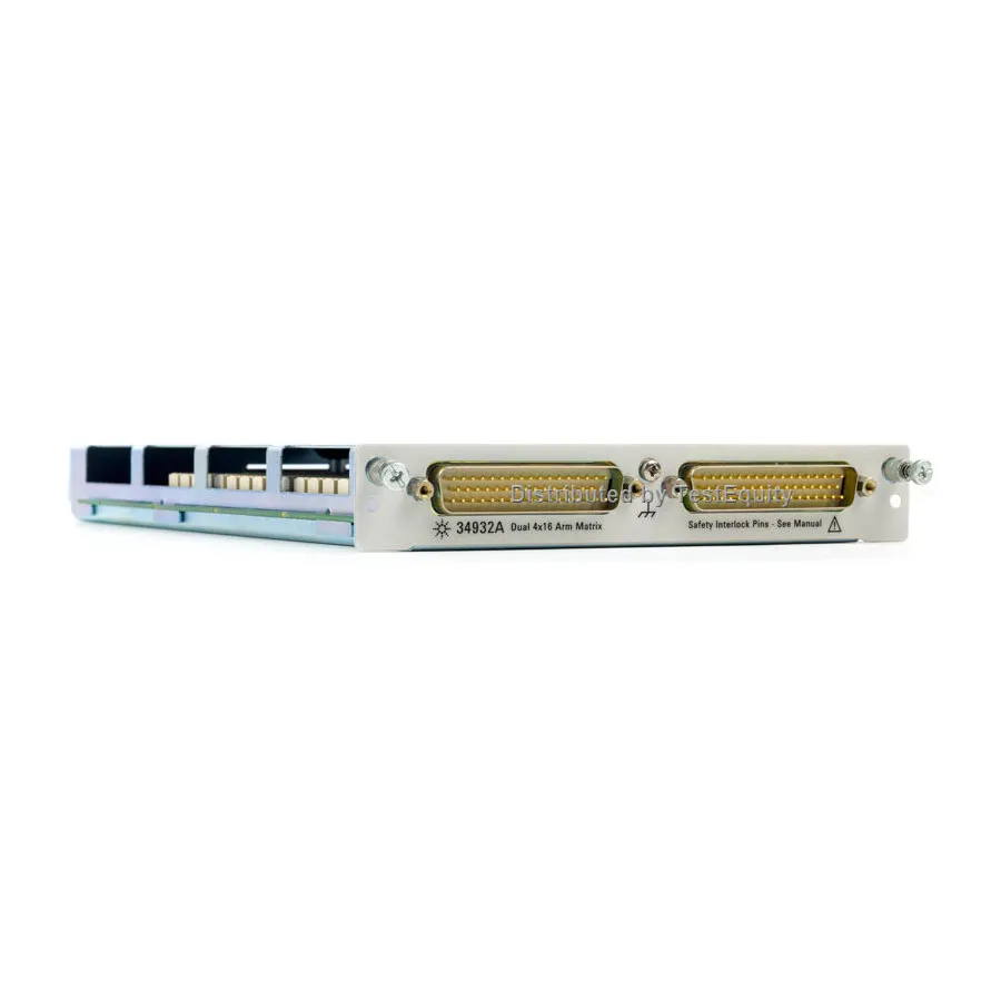 Matrice Armature Keysight 34932A Dual 4x16