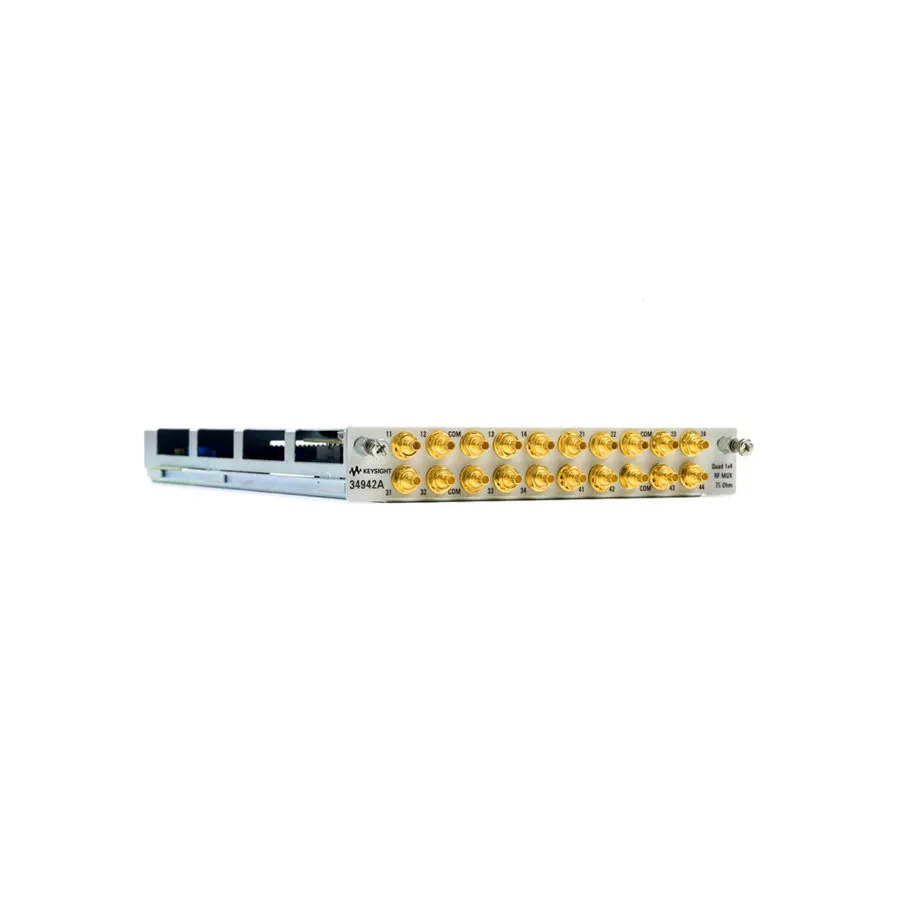 Keysight 34942A Multiplexeur RF Quad 1x4 75 Ohm