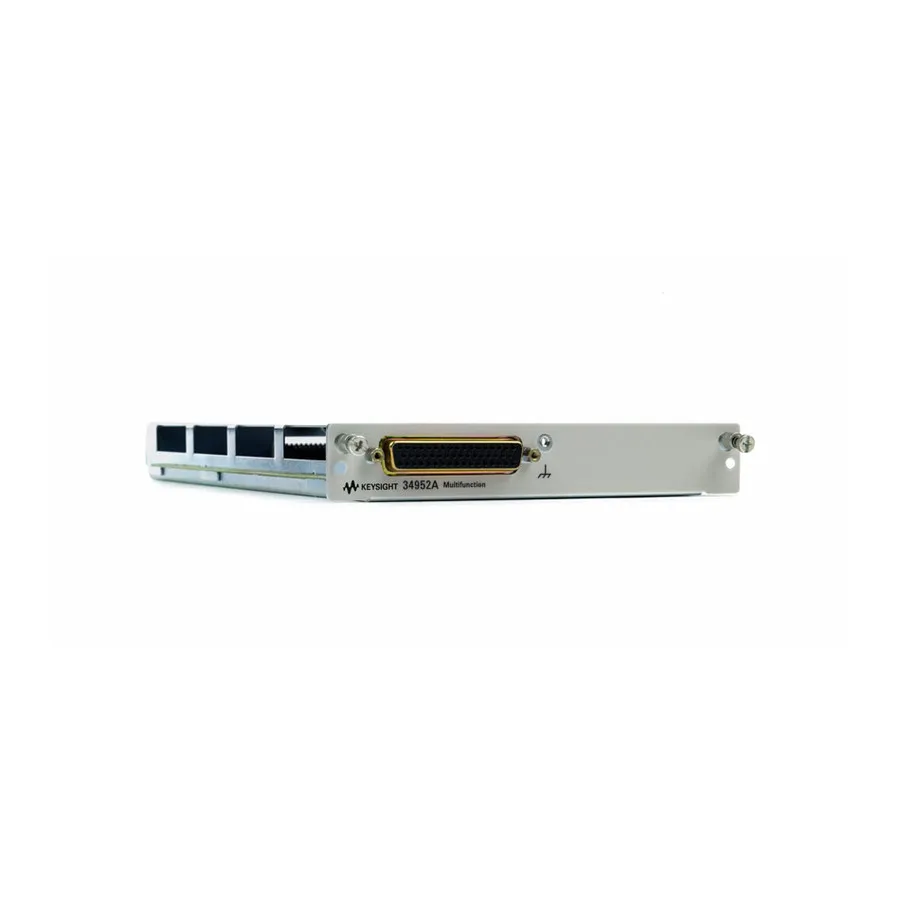 Module multifonction Keysight 34952A avec E/S numérique 32 bits, D/A 2 canaux et totaliser