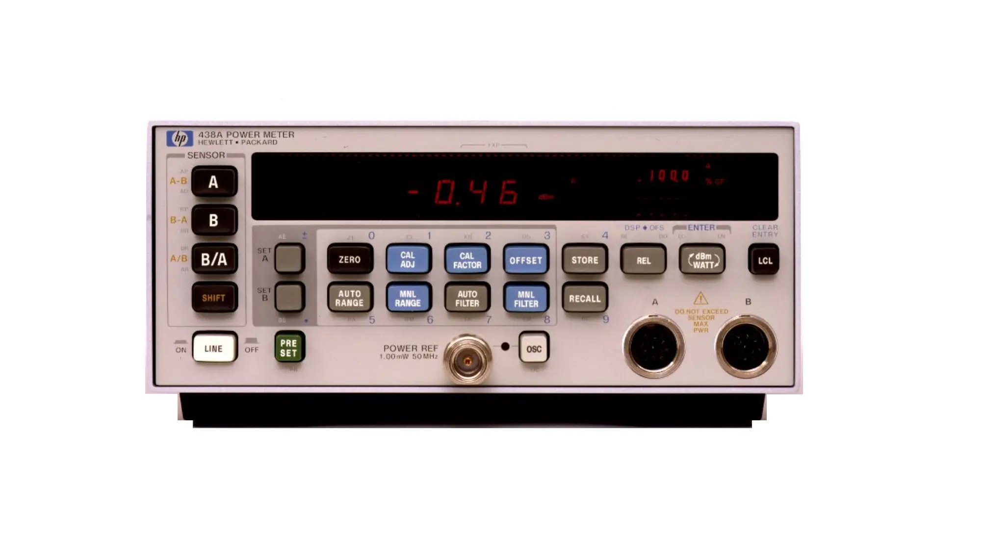 Wattmètre Keysight 438A