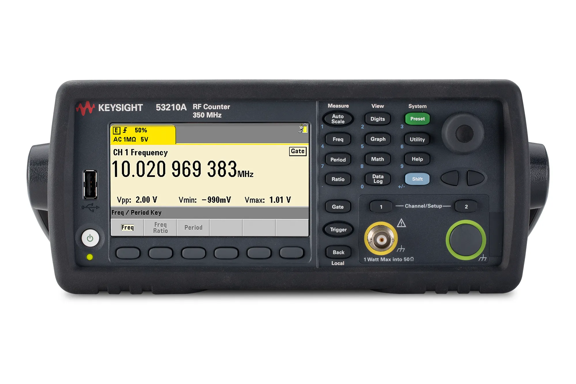 Compteur de fréquence RF 350 MHz Keysight 53210A