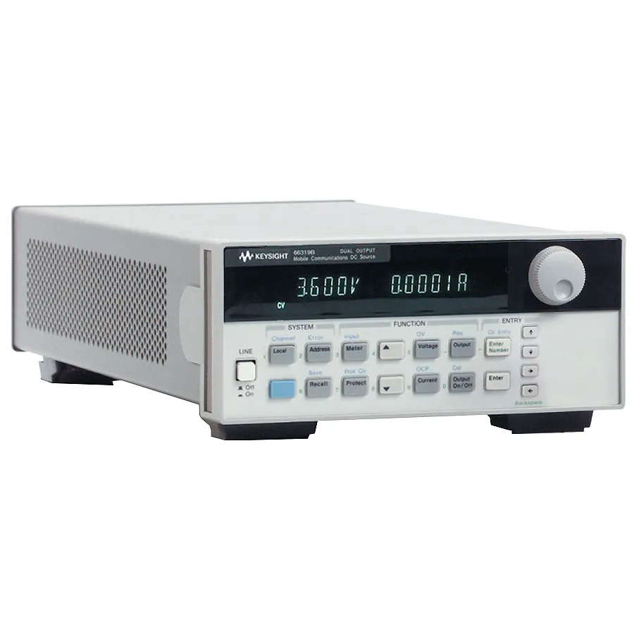 Keysight 66319B Source CC double sortie pour communications mobiles
