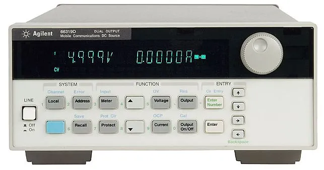 Keysight 66319D Source CC pour communications mobiles