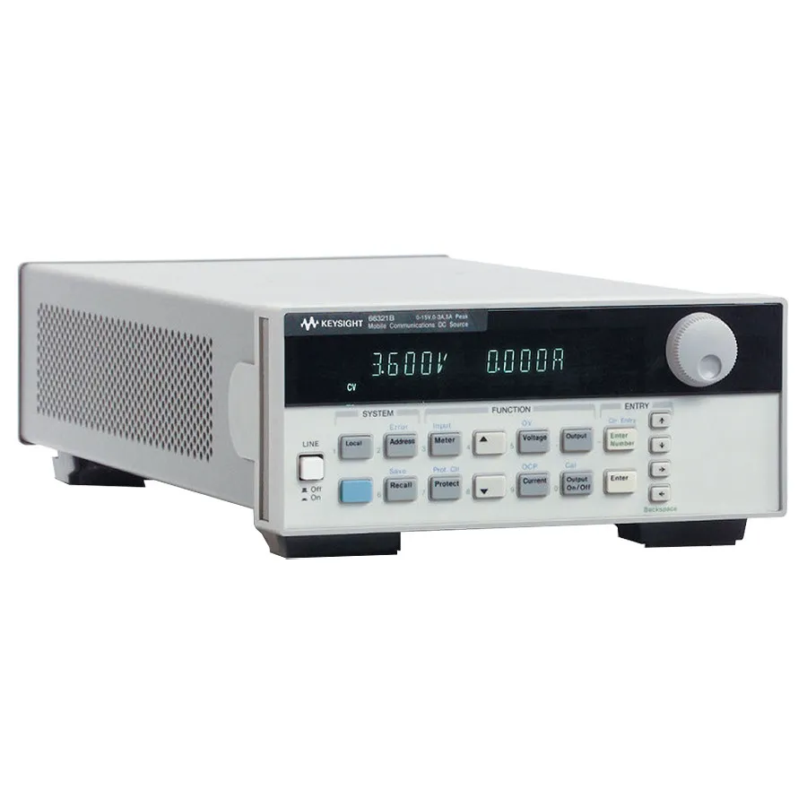 Keysight 66321B/120 Source CC sortie unique pour communications mobiles