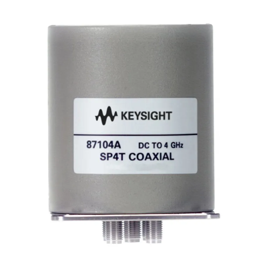 Commutateur coaxial multiport Keysight 87104A/100/T24