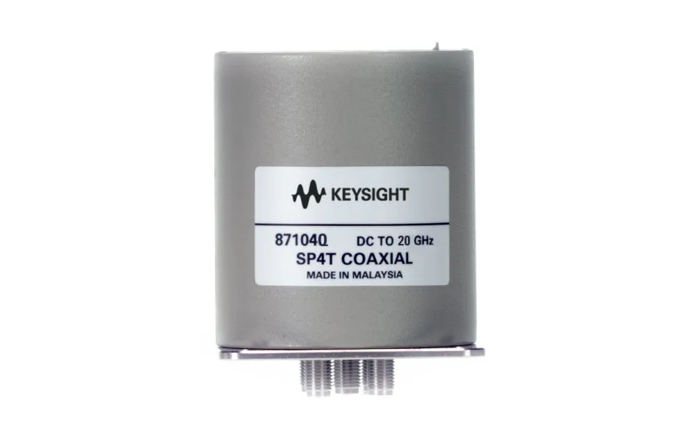 Commutateur coaxial à faible PIM Keysight 87104Q