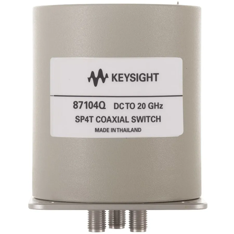 Commutateur coaxial à faible PIM Keysight 87104Q/024/161