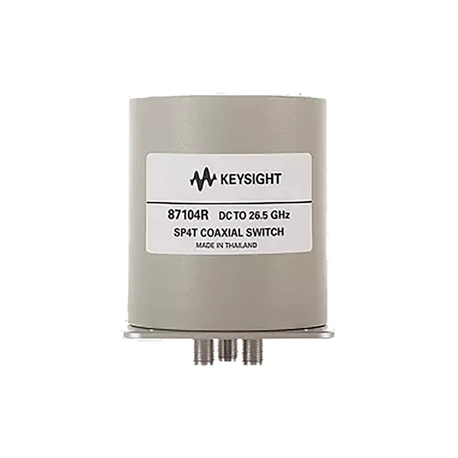 Commutateur coaxial à faible PIM Keysight 87104R/161/T24