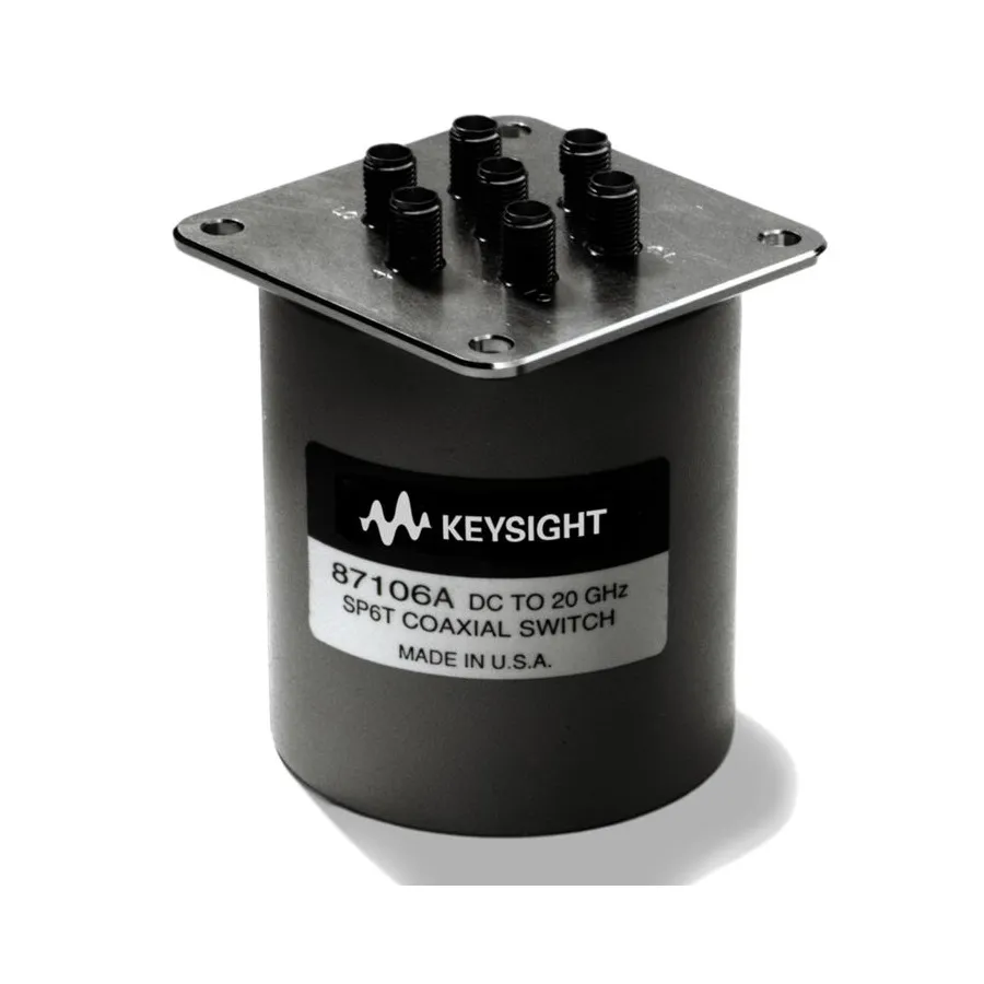 Commutateur coaxial multiport Keysight 87106A/024/161