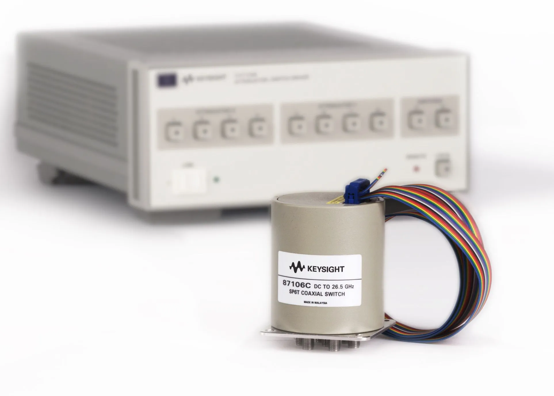 Commutateur coaxial multiport Keysight 87106C