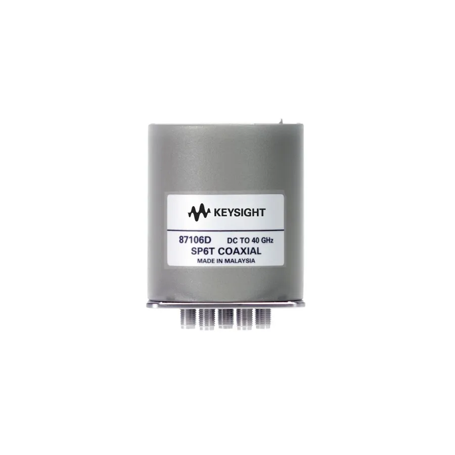 Keysight 87106D/161/T24 Commutateur coaxial